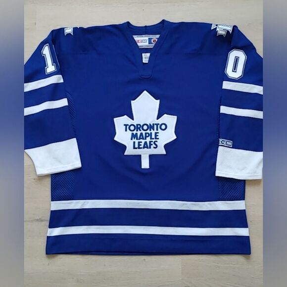 Vtg 2000s NHL Toronto Maple Leafs Alexander Steen #10 CCM Jersey XL - Picture 6 of 9
